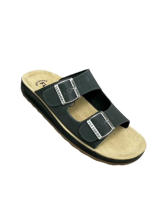 Fly Flot Men's Sandals Black