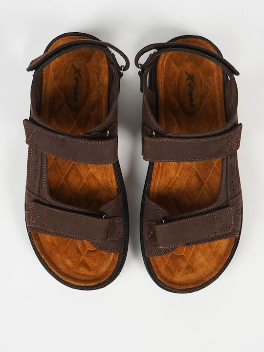 X-Feet Men's Sandals Brown