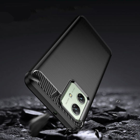 Tech-Protect Back Cover Σιλικόνης Μαύρο (Motorola Moto G54)