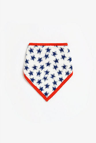Mothercare Bib Fabric Blue 3pcs