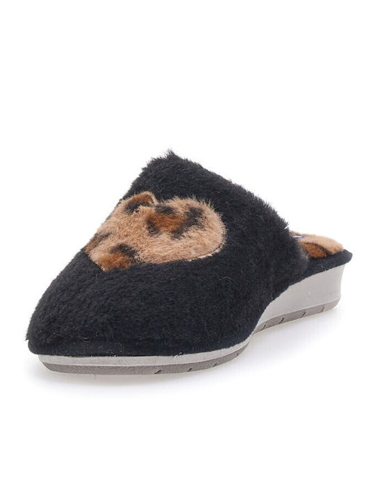 Level Anatomic Anatomical Women's Slippers in Black color