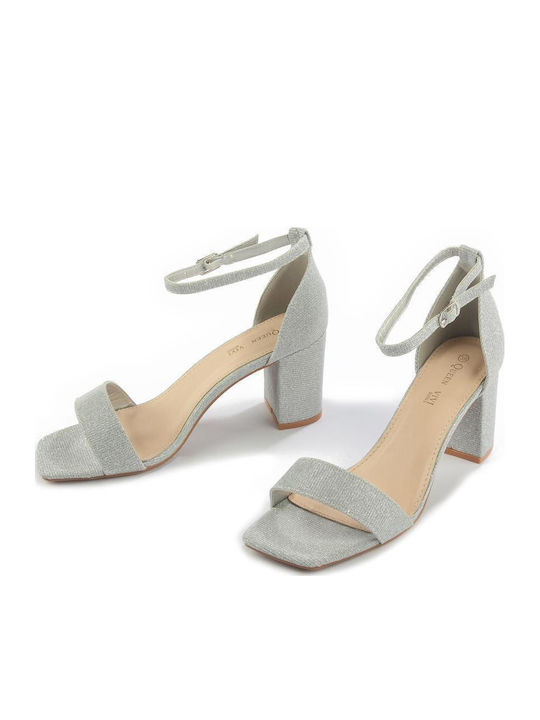 Sandalen Silber