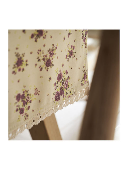 Gofis Home Runner Din Bumbac cu Broderie Kalina 349 40x160cm