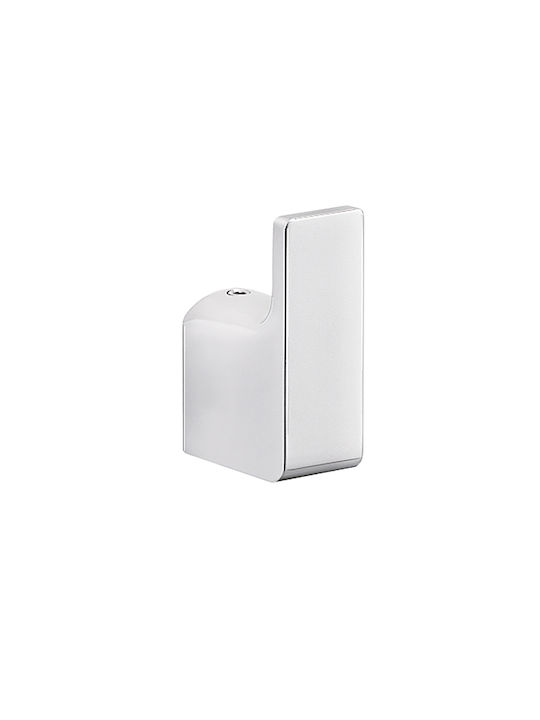 Gedy Single Wall-Mounted Bathroom Hook Black