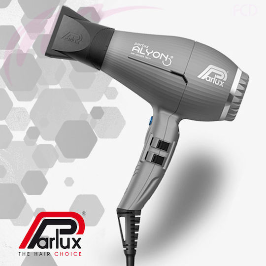Parlux Alyon Ionic Επαγγελματικό Πιστολάκι Μαλλιών 2250W Graphite