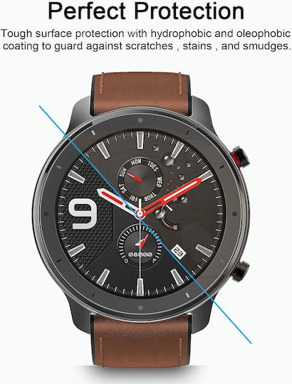 Протектор за екран от закалено стъкло Amazfit Gtr 47mm 0.26mm 2.5d 9h