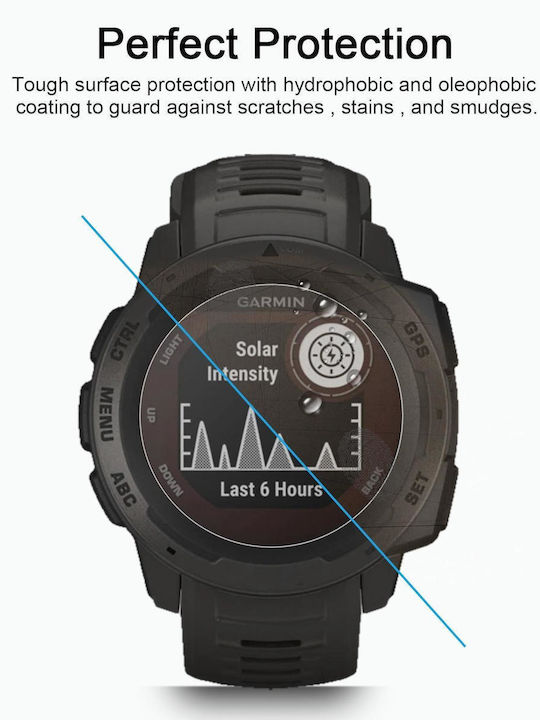 Garmin Instinct 0.26mm 2.5d 9h Tempered Glass Film Screen Protector