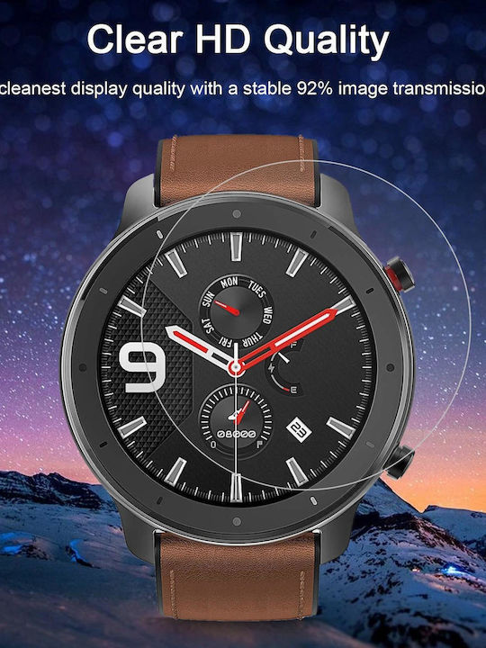 Протектор за екран от закалено стъкло 9H 2.5D 0.26mm за Huami Amazfit GTR 42mm