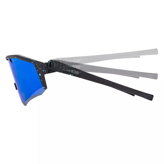 Rockbros Cycling Glasses with Purple Frame & Polarized Lenses