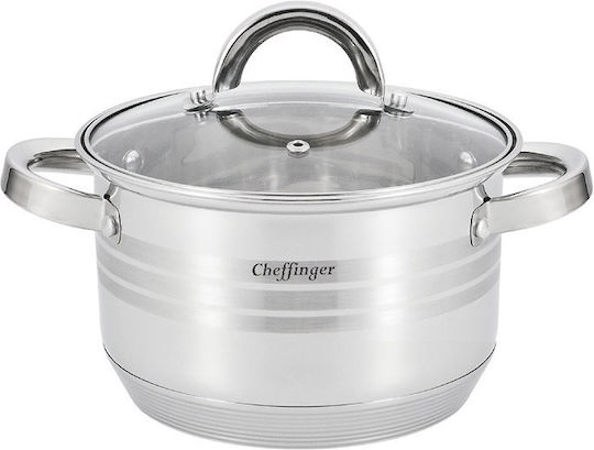 Cheffinger Kochgeschirr-Set aus Rostfreiem Stahl 12 Teile Cheffinger Kochgeschirr-Set aus Rostfreiem Stahl 12 Teile