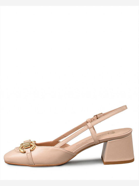 Mourtzi Beige Heels