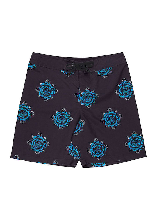Men's Swimwear Shorts Black with Patterns