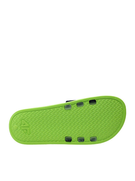 Men's Green Slides