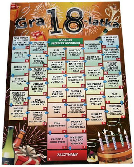 Party Game 18th Birthday Party 18 Proms Alcohol Game