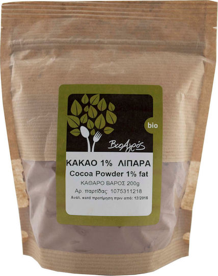 Βιο Αγρός Bio Κακάο σε Σκόνη 200gr