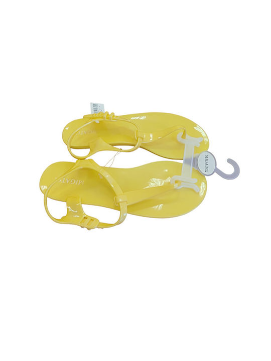 Migato Women's Sandals Yellow