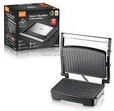 Raf Τοστιέρα για 2 Τοστ 750W Inox