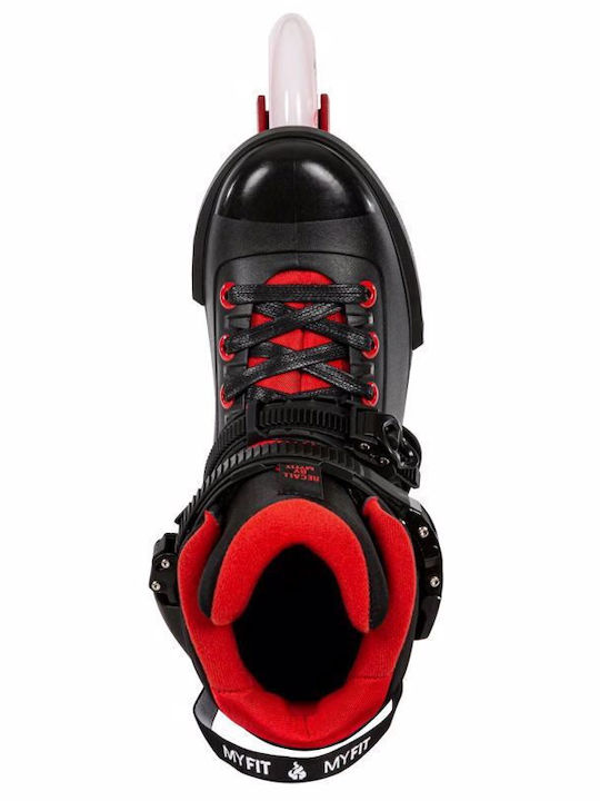 Powerslide Next Inline Rollers Μαύρα Ενηλίκων