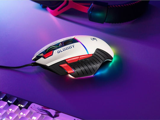 A4Tech Bloody W95MAX RGB Gaming Ποντίκι 12000 DPI Sports Navy