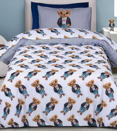 Greenwich Polo Club Sheet Set Single from Cotton & Polyester 8839 170x240cm 3pcs
