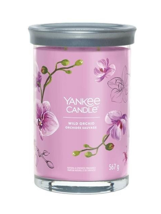 Yankee Candle Διακοσμητικό Κερί Wild Orchid Signature Tumbler 567gr