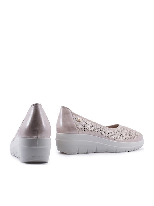 Slip-On-uri Pentru Femei Bej