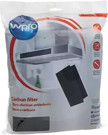 Wpro Uz General Piesă de schimb Filtru de carbon activat pentru hotă 47x97cm