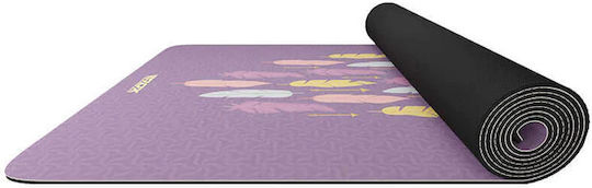 RDX Στρώμα Γυμναστικής Yoga Μωβ