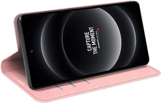 Retro Magnetic Buchen Sie Rosa (Xiaomi 14 Ultra)
