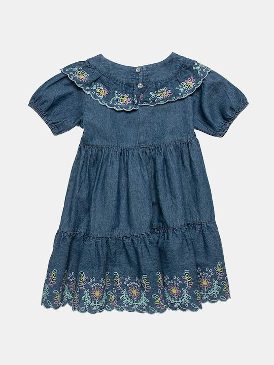 Alouette Mädchen Kleid Denim