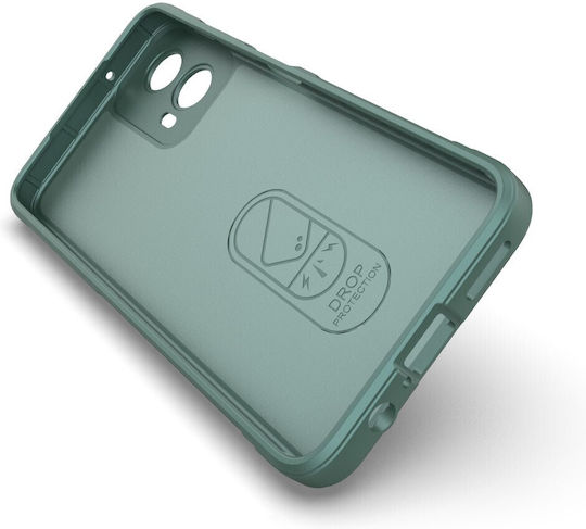 Magic Shield Back Cover Σιλικόνης Μωβ (Motorola Moto G34 5G)