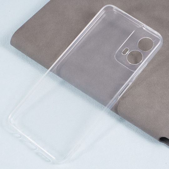 Moto Back Cover Silicone Transparent (Motorola Moto G34 5G)