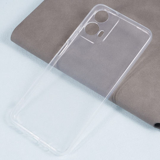 Moto Back Cover Silicone Transparent (Motorola Moto G34 5G)
