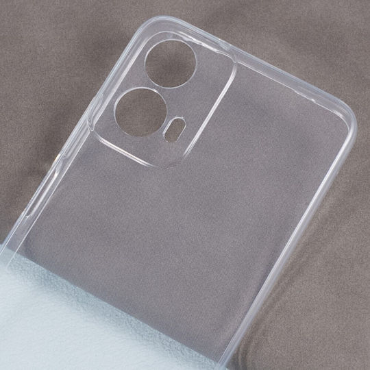 Moto Back Cover Silicone Transparent (Motorola Moto G34 5G)