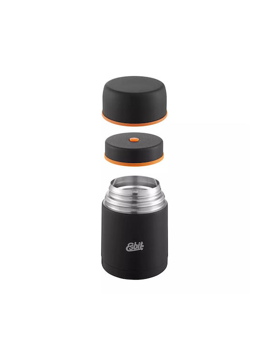 Esbit Δοχείο Φαγητού Inox Θερμός Μαύρο 750ml