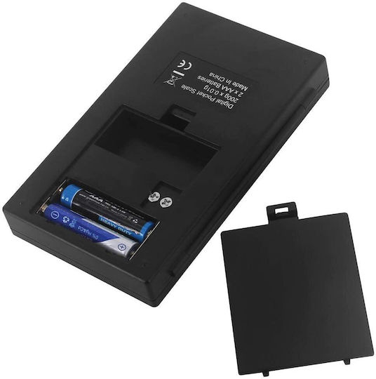 Digitale Küchenwaage bis 0,5 kg Grau