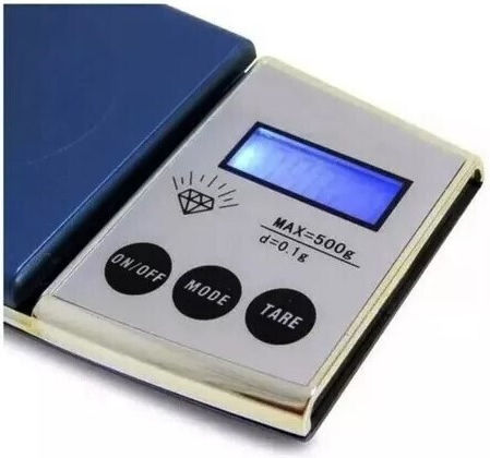 Cantar Digital De Bucatarie Pana La 0 5kg Albastru