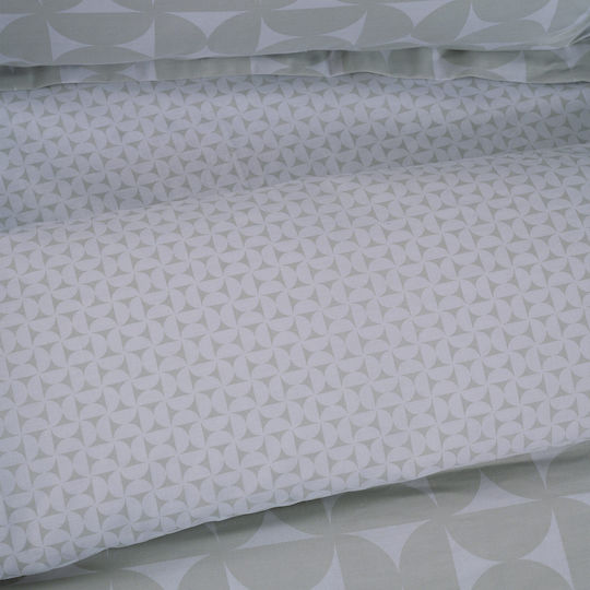 Das Home Set Cearșafuri cu Elastic 170x200+35cm. Casual 5419 Spaghete 4buc