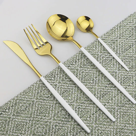 Set de Tacâmuri Inoxidabil Negre 24buc