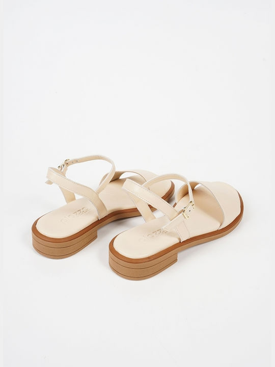 Leather Paddies Beige Beige 15609