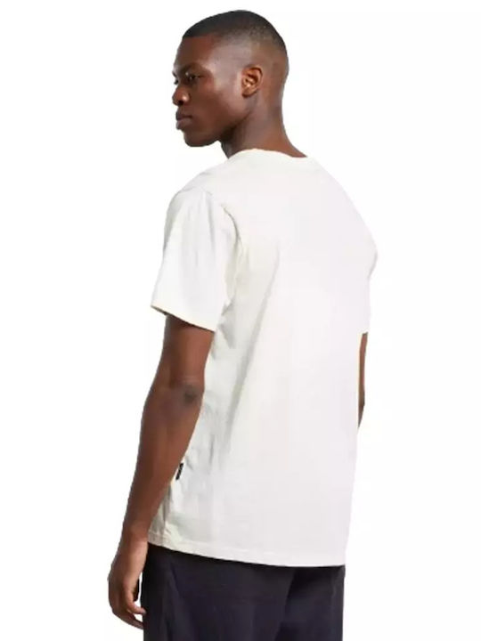 Dedicated Herren T-Shirt Kurzarm Oat White