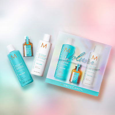 Moroccanoil Women's Hair Care Set Spring Volume with Conditioner / Treatment / Body Cream / Shampoo 4pcs