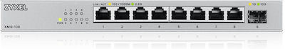 Zyxel XMG-108 Unverwaltet L2 Switch mit 8 Ports Ethernet und 1 SFP Port