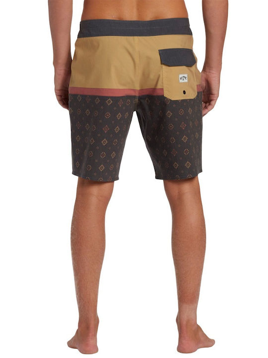 Billabong Fifty50 Pro Herren Badebekleidung Bermuda Mustard