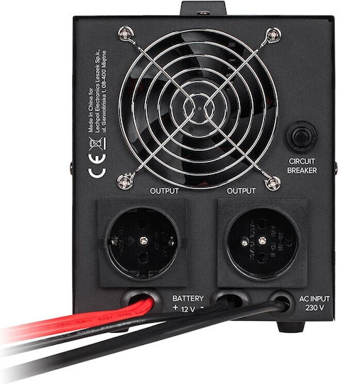 Rebel Mini UPS 800VA 500W με 2 IEC Πρίζες