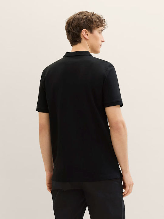 Tom Tailor Ανδρικό T-shirt Κοντομάνικο Black