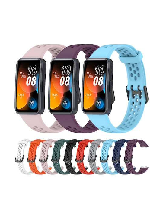 Λουράκι Σιλικόνης Γκρι (Huawei Band 8)