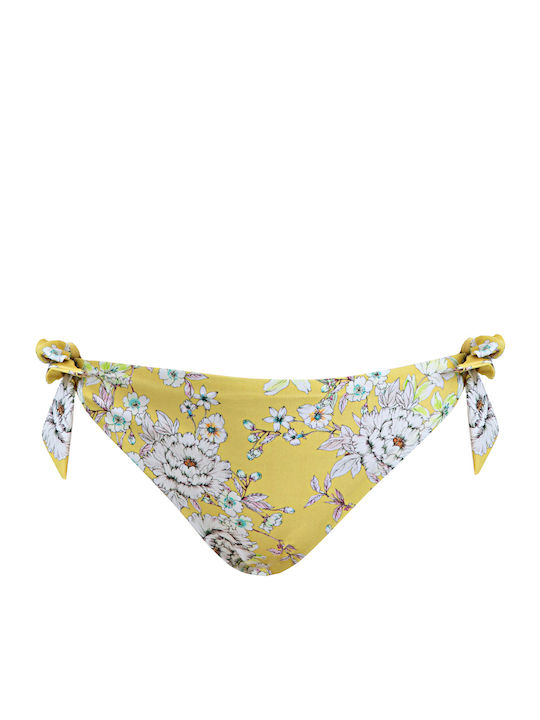 Eriphyle Bikini Slip με Κορδονάκια Summer Blossom