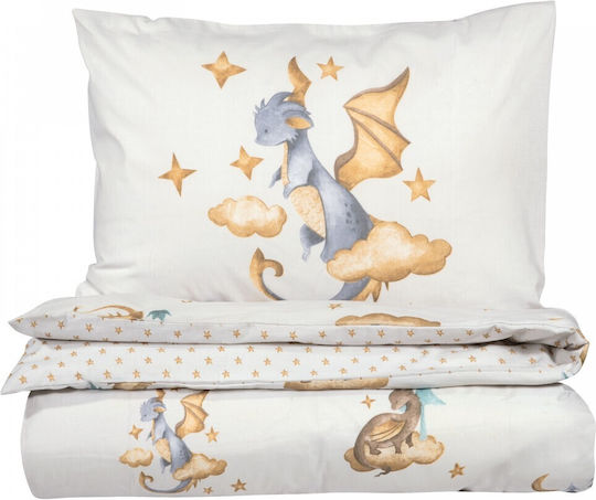 Greenwich Polo Club 8840 Комплект Детски Плик за Завивка Единичен с Калъфка White, Mint, Beige 160x240бр