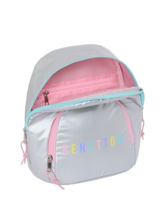 Benetton Schulranzen Rucksack Kindergarten in Gray Farbe